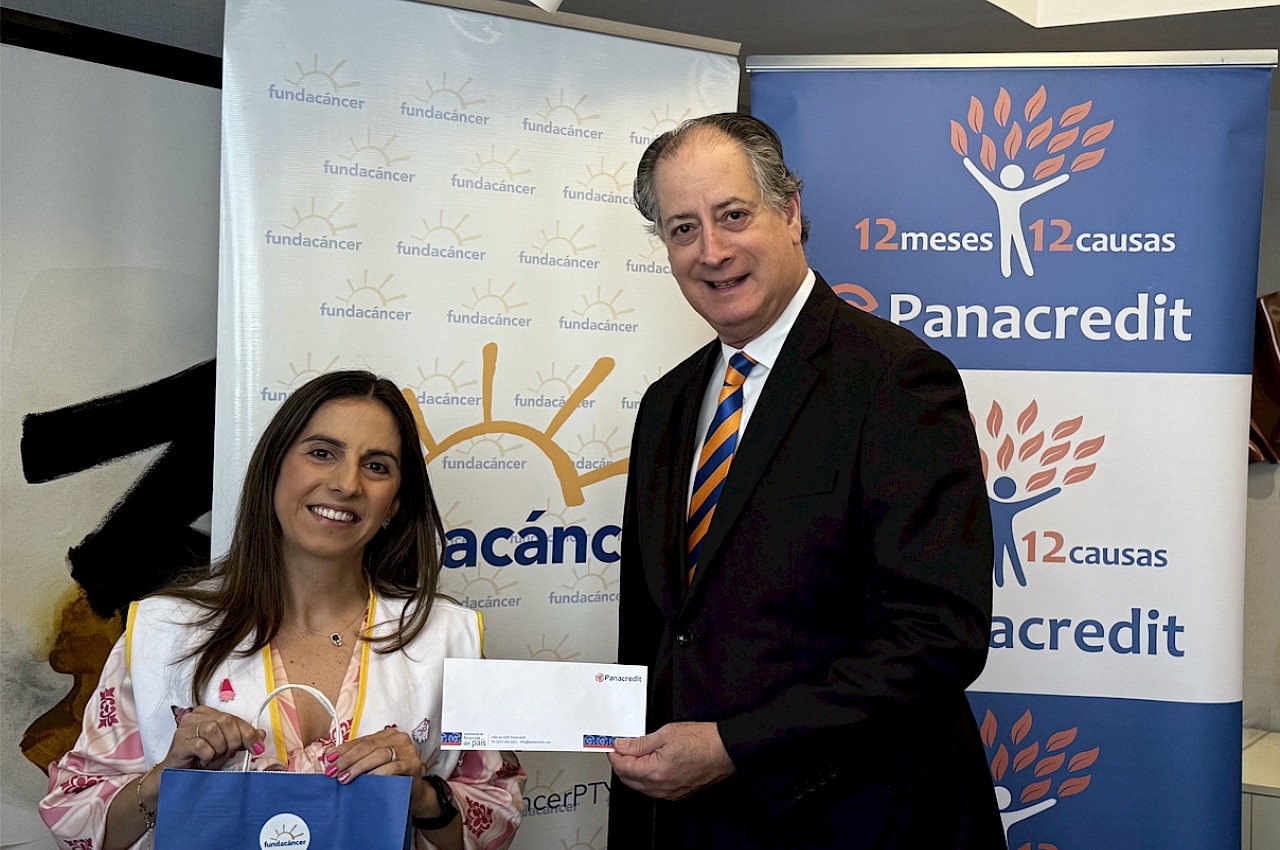 Panacredit realiza donación a FundaCancer