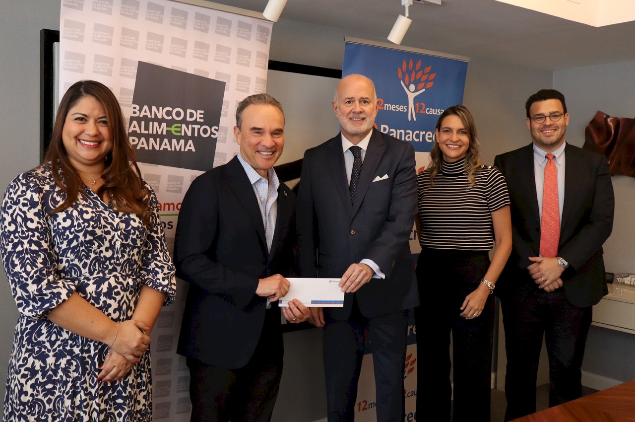 Panacredit reafirma su compromiso con el Banco de Alimentos de Panamá