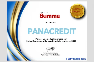 Panacredit, entre las empresas con Mejor Reputación Corporativa 2026
